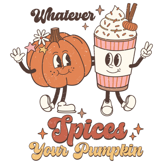 Whatever spices your pumpkin sublimation or screenprint- design only