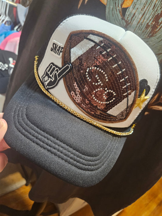 Decked out trucker hat