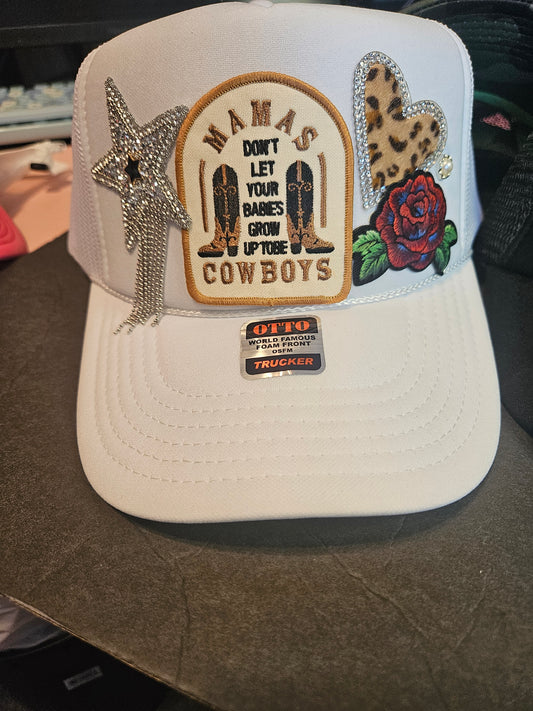 Decked out trucker hat