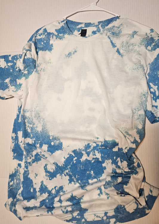 Galapagos blue bleached Large- sublimation or screenprint design