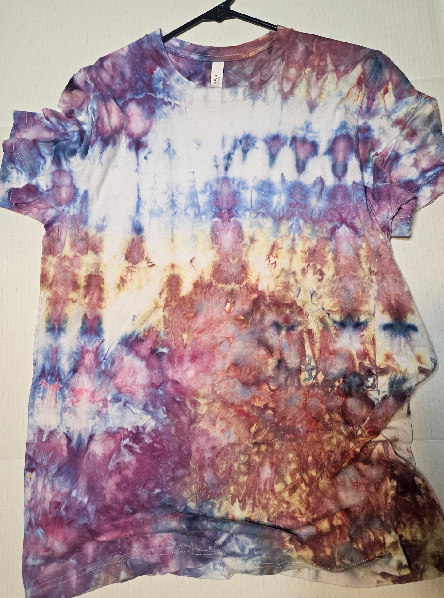 Tie dye tee- screenprint design