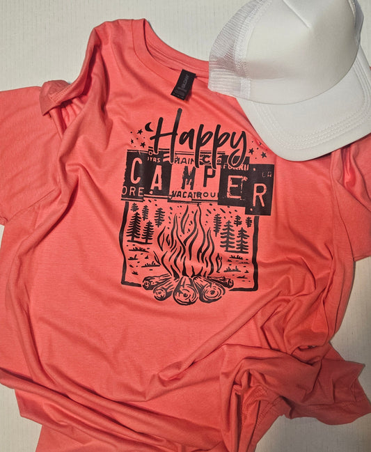 Happy camper tee