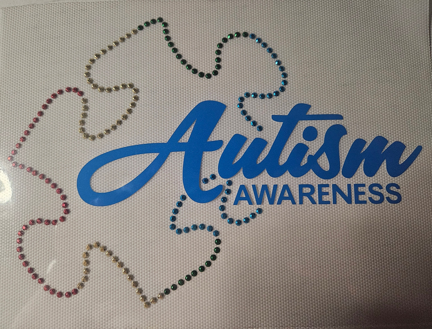 Autism awareness spangle