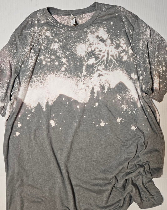 Bleached skyscape tee