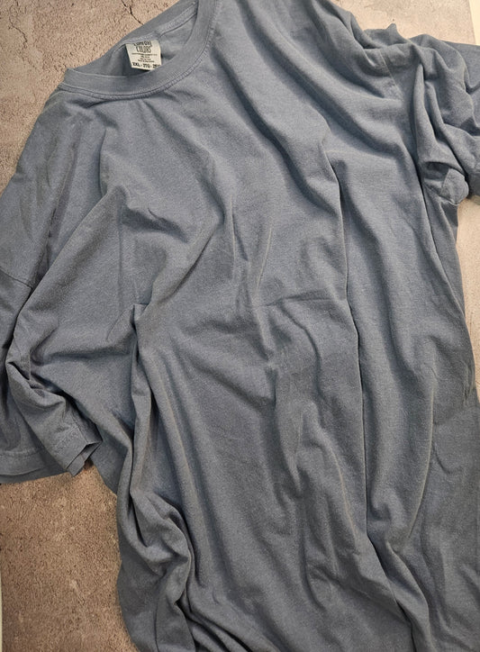 Chambray comfort colors tee Screenprint design only