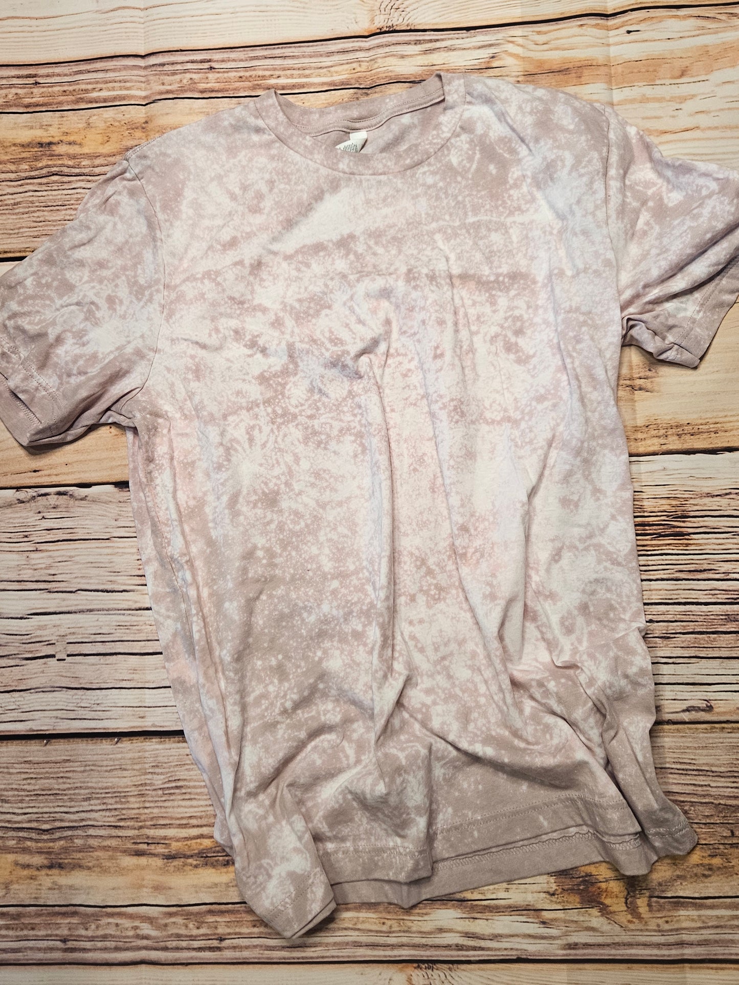 Dusty mauve bleached tee