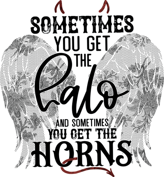 Halos and horns  DESIGN ONLY SUBLIMATION OR SCREENPRINT