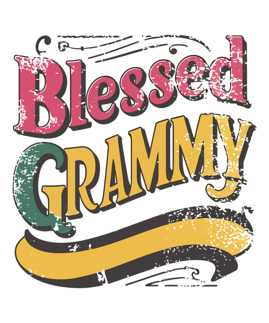 Blessed Grammy -DESIGN ONLY SUBLIMATION OR SCREENPRINT