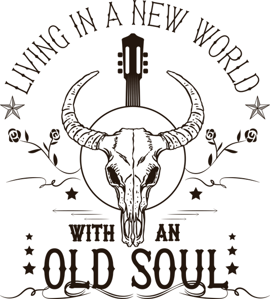 Old soul -DESIGN ONLY SUBLIMATION OR SCREENPRINT