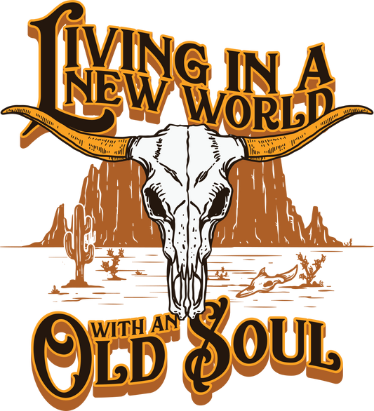 Old soul -DESIGN ONLY SUBLIMATION OR SCREENPRINT