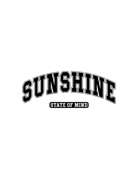 Sunshine state of mind -DESIGN ONLY SUBLIMATION OR SCREENPRINT