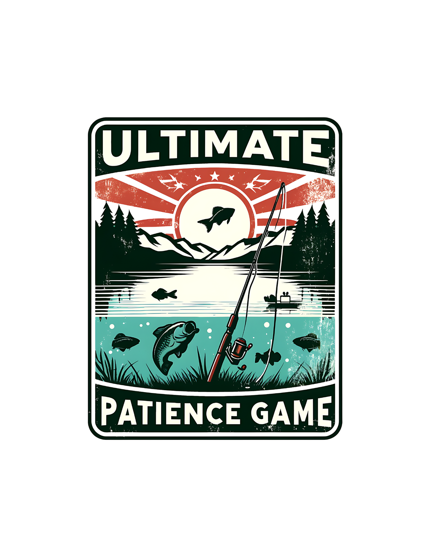 Ultimate patience -DESIGN ONLY SUBLIMATION OR SCREENPRINT