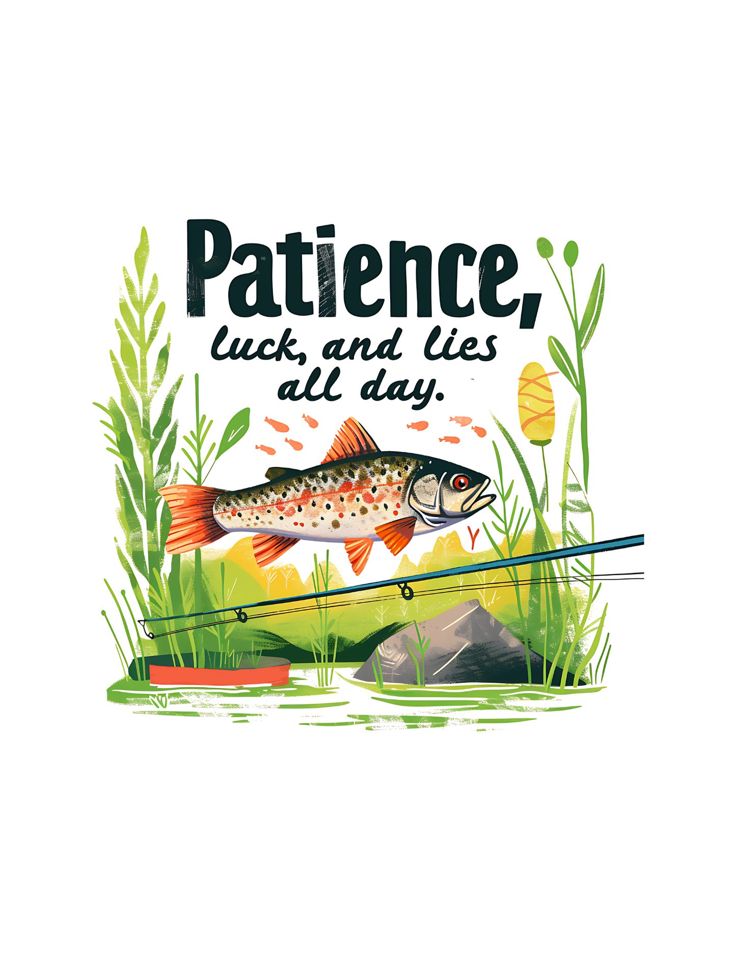 Patience -DESIGN ONLY SUBLIMATION OR SCREENPRINT