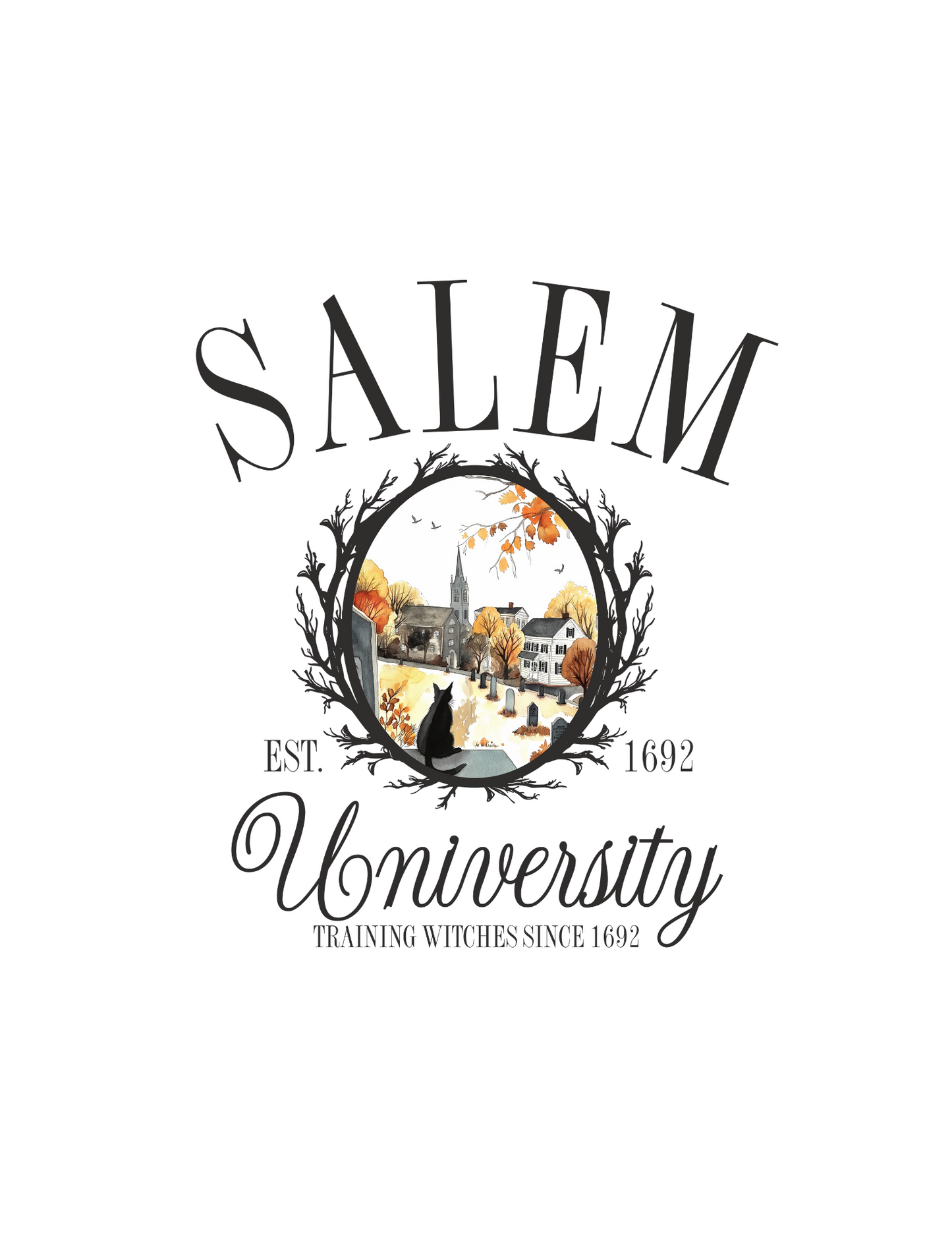 Salem University sublimation or screenprint DESIGN ONLY