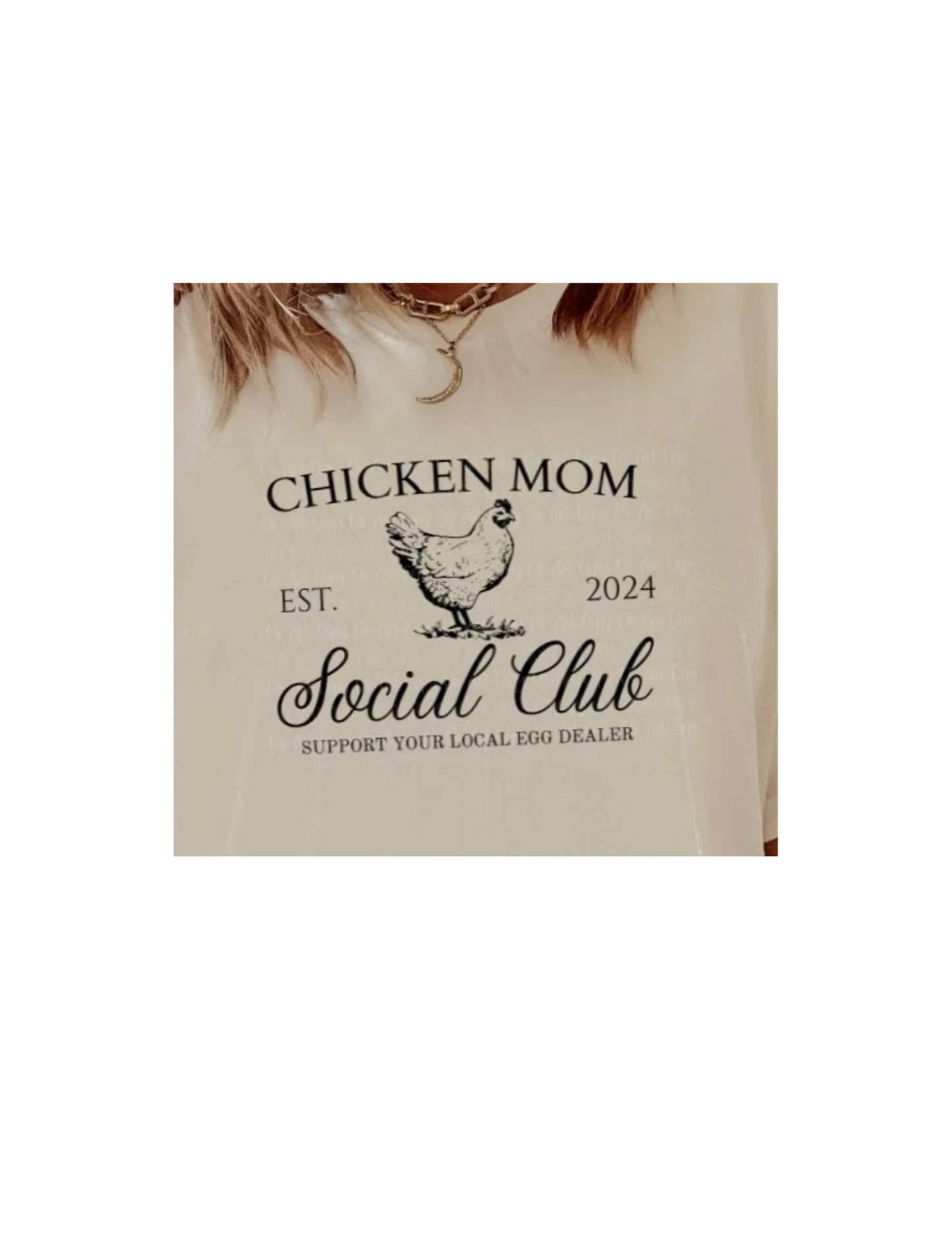 Chicken mom screenprint DESIGN ONLY