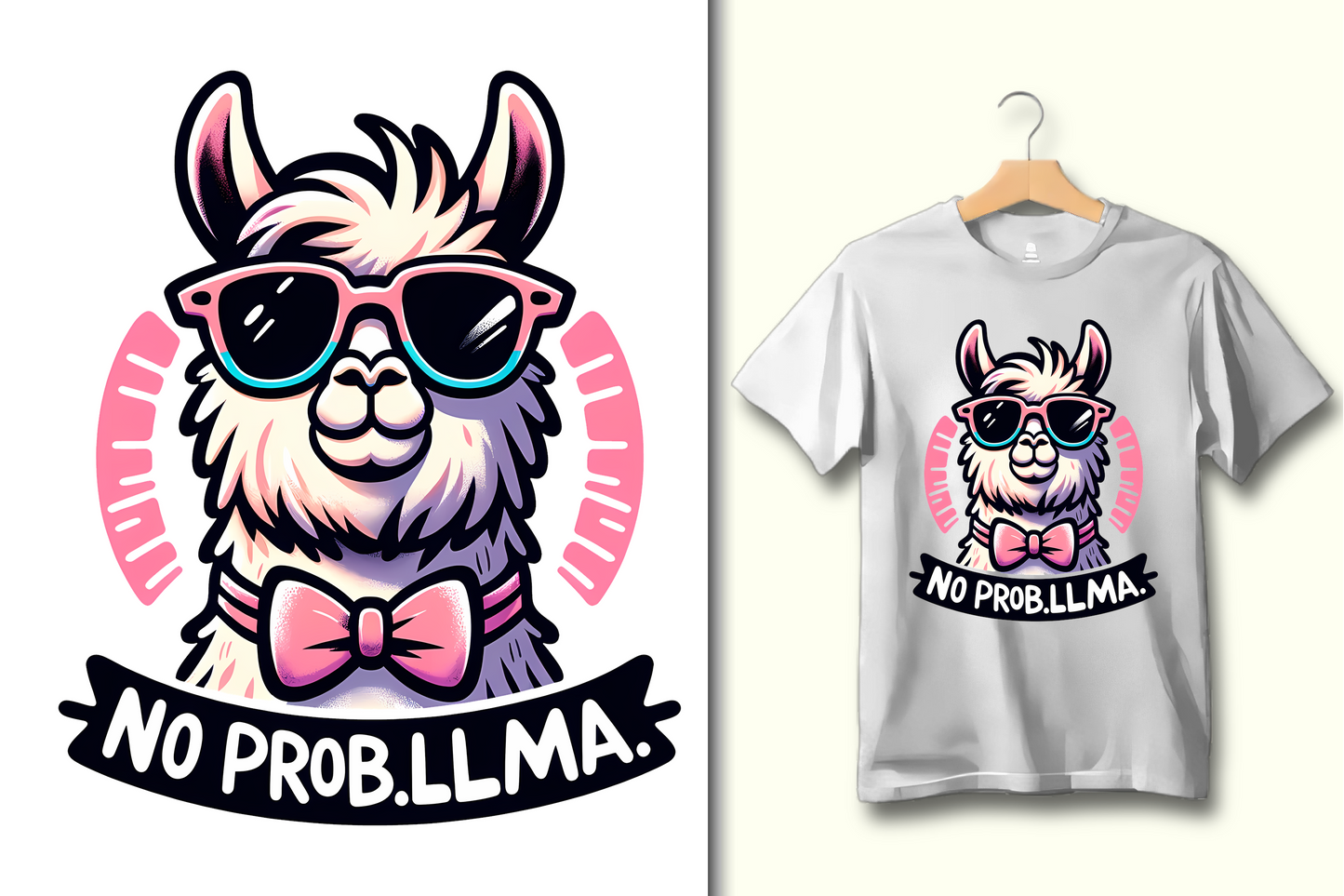 No Probllma -DESIGN ONLY SUBLIMATION OR SCREENPRINT