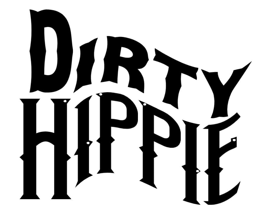 Dirty Hippie -DESIGN ONLY SUBLIMATION OR SCREENPRINT