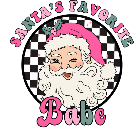 Santa's favorite -DESIGN ONLY SUBLIMATION OR SCREENPRINT