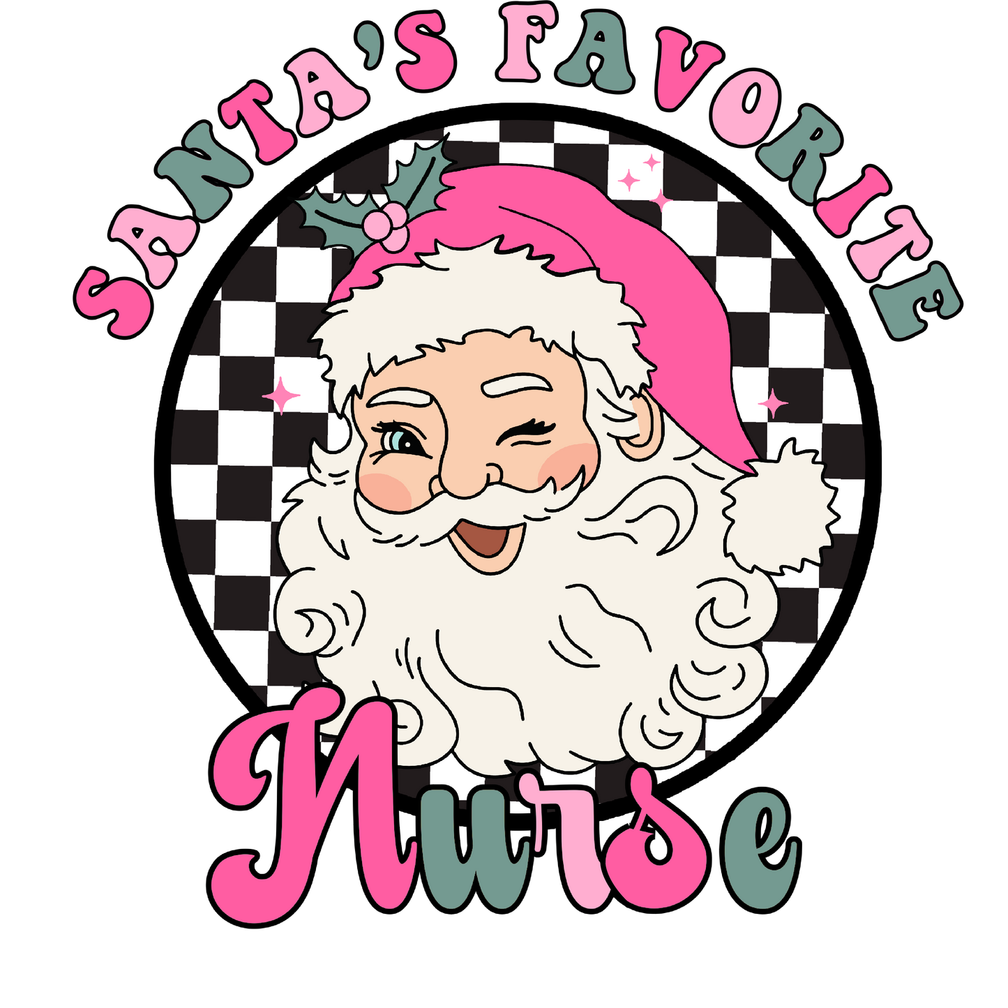 Santa's favorite -DESIGN ONLY SUBLIMATION OR SCREENPRINT