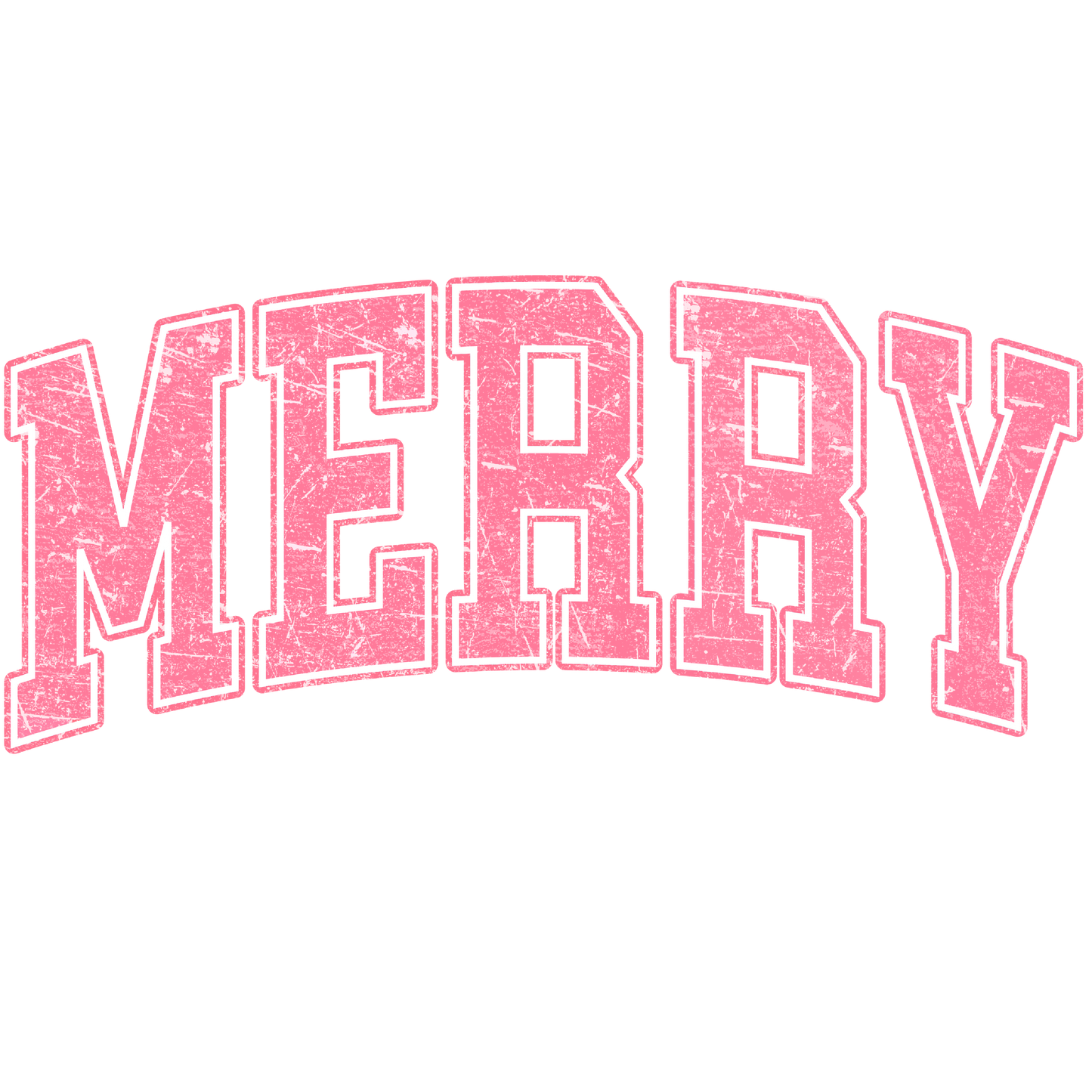 Pink Merry University DESIGN ONLY- Sublimation or Screenprint