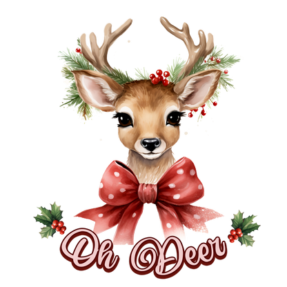 Funny deer DESIGN ONLY SUBLIMATION OR SCREENPRINT