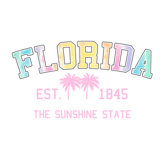 Florida - DESIGN ONLY SUBLIMATION OR SCREENPRINT