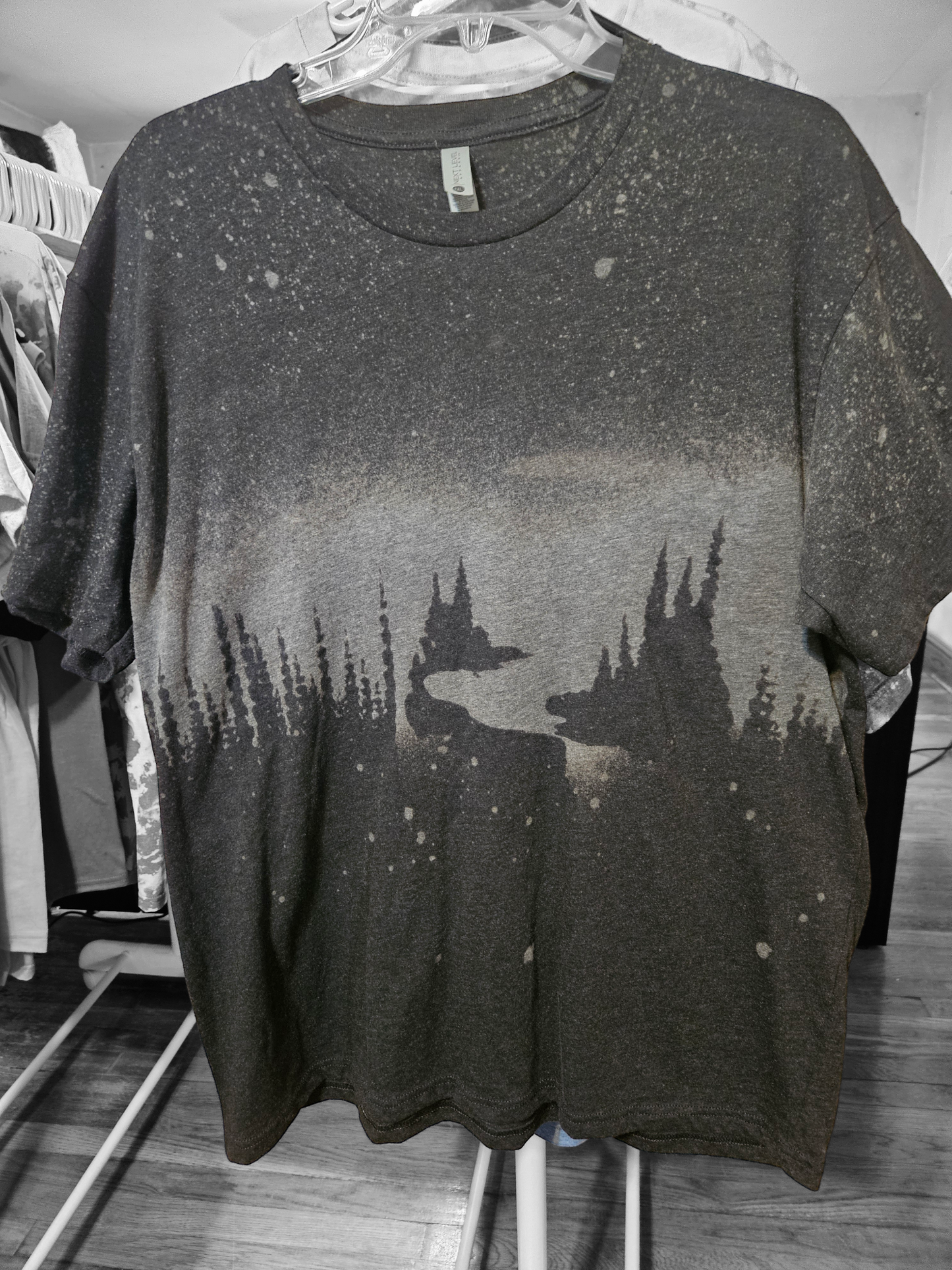 Bleached into the forest tee