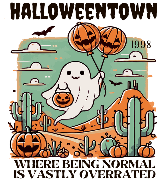 Halloweentown -DESIGN ONLY SUBLIMATION OR SCREENPRINT