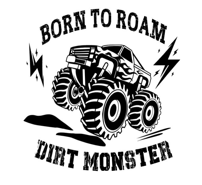 Born to roam -DESIGN ONLY SUBLIMATION OR SCREENPRINT