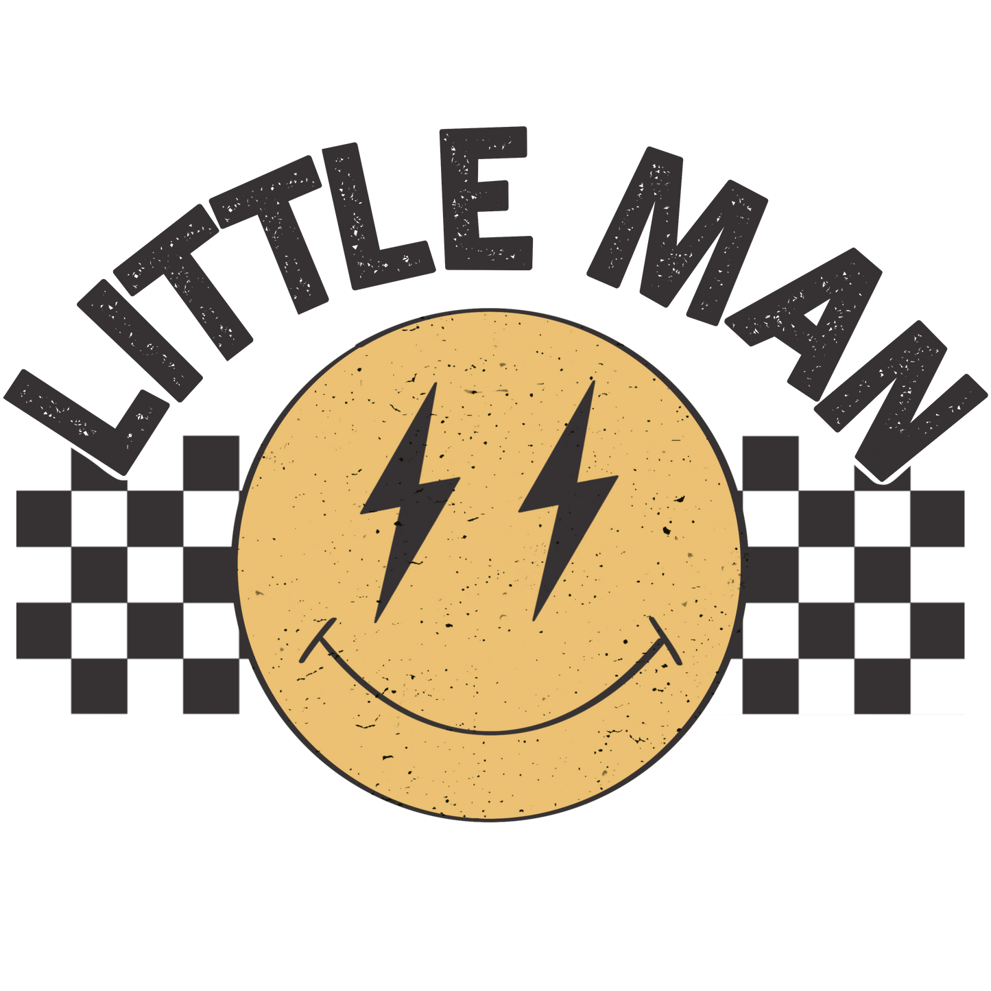 Little man DESIGN ONLY- Sublimation or Screenprint