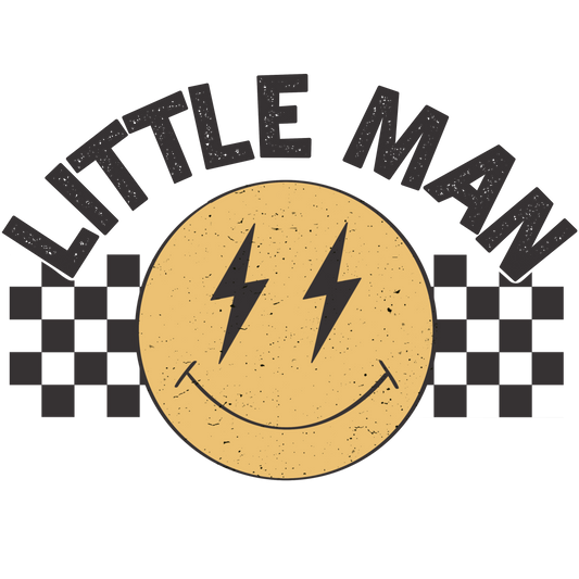 Little man DESIGN ONLY- Sublimation or Screenprint