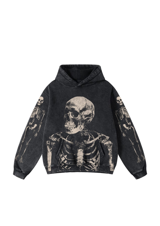 Skeleton back and sleeves - DESIGN ONLY SUBLIMATION OR SCREENPRINT